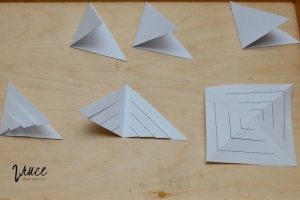 3D papírová vánoční hvězda - postup, jak vyrobit