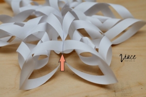 3D papírová vánoční hvězda - postup, jak vyrobit