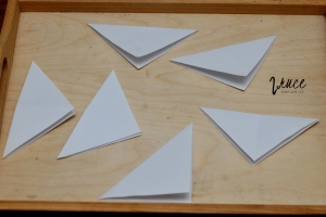 3D papírová zimní vločka - postup, jak vyrobit