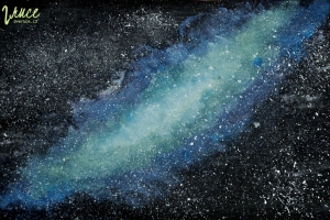 jak namalovat vesmír a galaxii