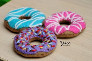 Donuty šité-z-filcu