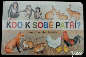 Leporelo se zvířátky Kdo k sobě patří