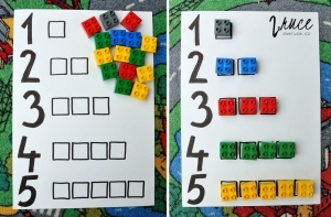 Lego Duplo a počítání do 5 pro batole