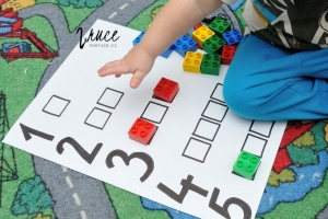 Lego Duplo a počítání do 5 pro batole