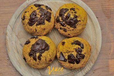 dýňové muffiny s oříšky