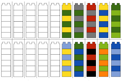 Lego Duplo šablony